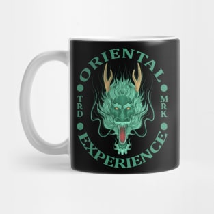 Dragon Oriental Experience Logo Mug